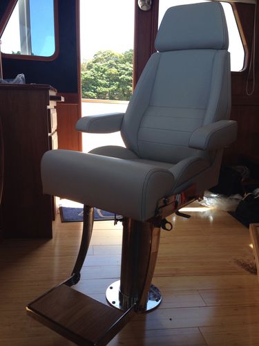 Helm seat - SIENA HELM II - M Melfi Designs Pty Ltd - for boat / for yacht / with armrests