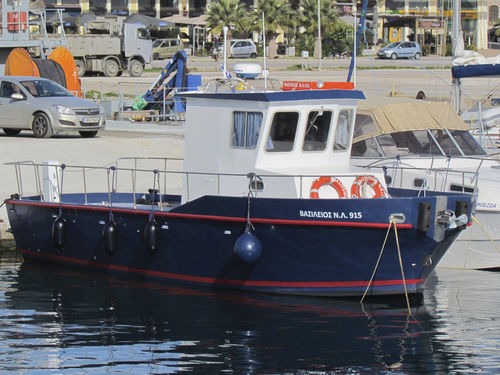 Pollution control boat - Seaguardian 9/10 - New Naval Ltd. - inboard / GRP