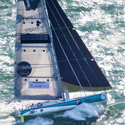 Flexible solar panel - IMOCA 60 - Solar Cloth System - for boat