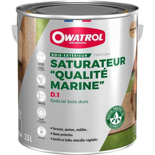 Wood saturator - D1 QUALITE MARINE - DURIEU GROUP