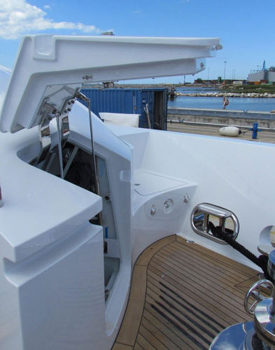 Yacht door - NAUTICOLIVER S.r.l. - side-hinged