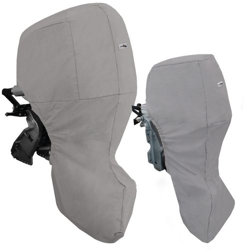 Boat protective cover - H00-F - OCEANSOUTH - outboard motor / gray