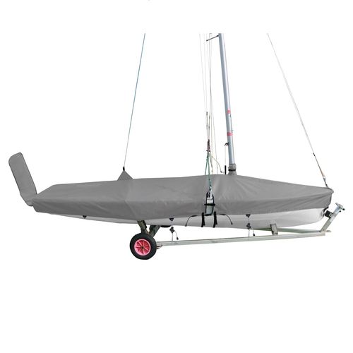 Sailing dinghy protective cover - SA01P - OCEANSOUTH - for hulls / gray / 420
