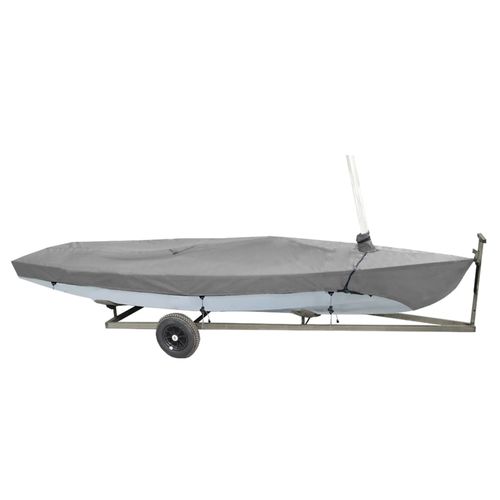 Protective cover SA200P OCEANSOUTH for sailing dinghies / gray