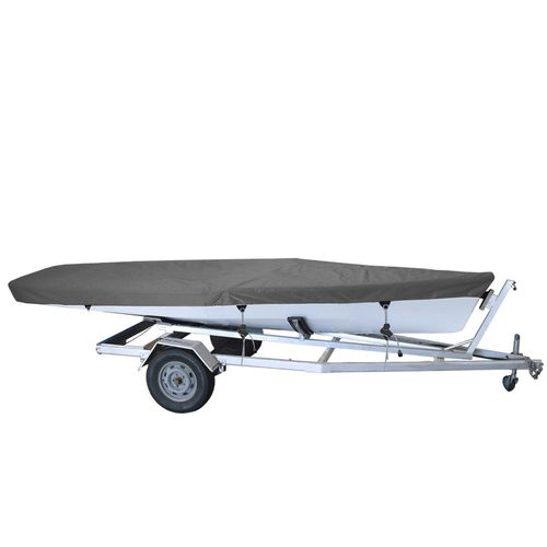 Sailing dinghy protective cover - SA202P - OCEANSOUTH - gray
