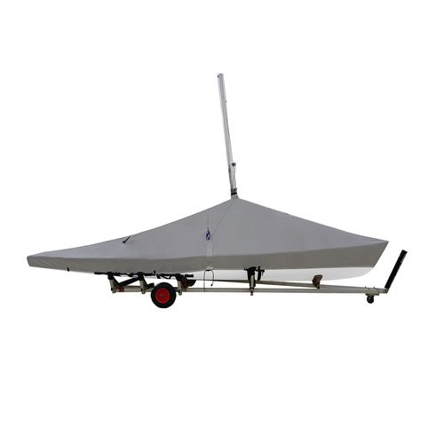 Sailing dinghy protective cover - SA461P - OCEANSOUTH - gray / Flying Dutchman