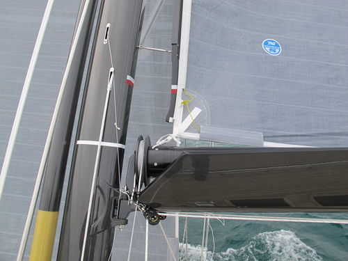 Furling boom - Petitjean Composites - for sailing yachts / for sailboats / V