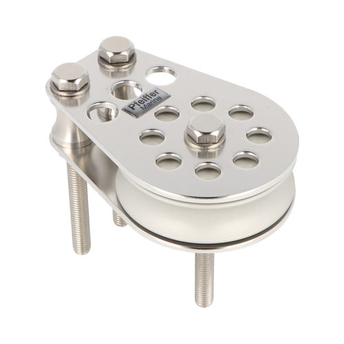 Single block - 7013021 - Pfeiffer Marine GmbH - built-in / roller bearing / max. rope ø 14 mm