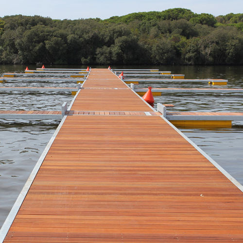 Floating dock - SYSTEM GROUP MARINE - mooring / for marinas / canoe/kayak