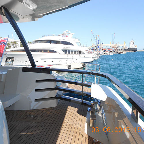 Yacht handrail - SM Krom Yat ve Gemi Ekipmanlari Tas. San. Tic. Ltd. Sti.