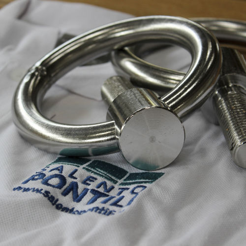 Mooring ring - ANELLO DI ORMEGGIO - Nuova Metalmeccanica srl - marine division - round / zinc-coated steel