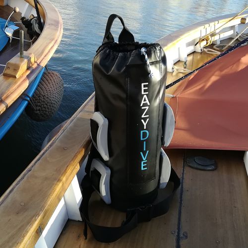 Air scuba tank - EAZYDIVE  - L' AQUAPHILE sarl - stainless steel / emergency