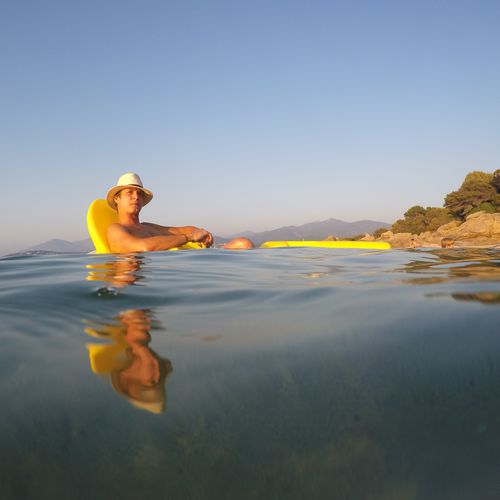 1-person water bike - SUBALO - L' AQUAPHILE sarl - glass-bottom