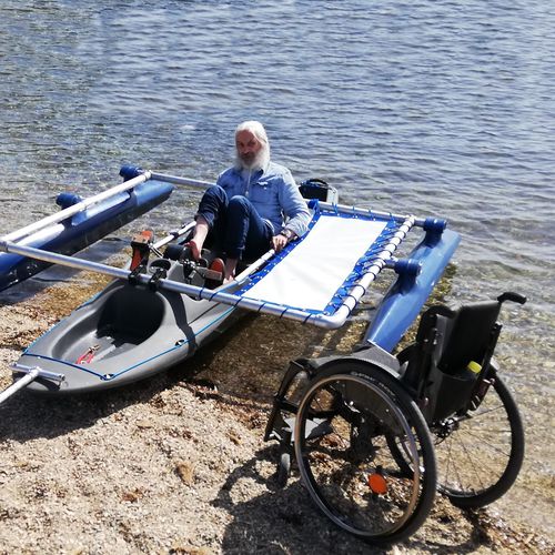 Sit-on-top kayak - PEDAYAK HANDI - L' AQUAPHILE sarl - recreational / touring / multi-use