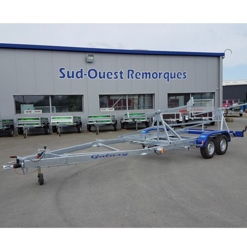 Road trailer - SUD OUEST REMORQUES - for boat / 2-axle / 185R14C