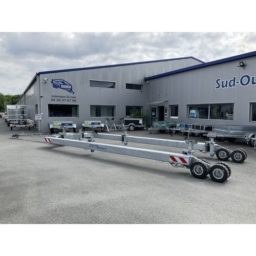 Handling trailer - SUD OUEST REMORQUES - for boat / bunk / hydraulic