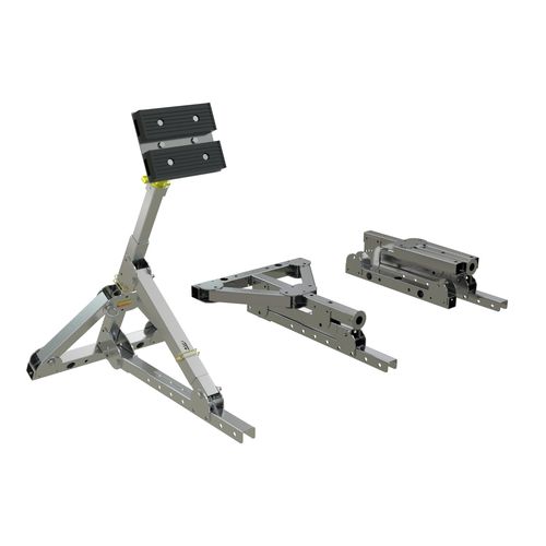 Boat cradle - X - CRADLE B - adjustable / mobile / with 4 load points