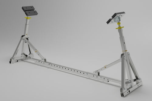 Boat cradle - P - CRADLE B - with 4 load points / adjustable / disassemblable