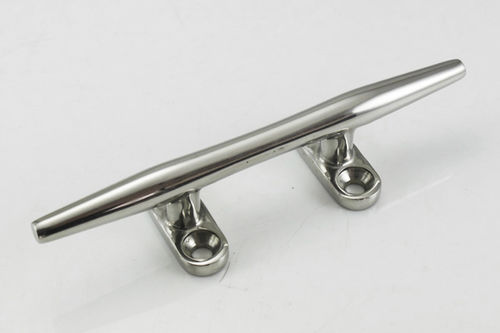 Boat deck cleat - MM0301-0004 - Qingdao K-Wing Industry Co., Ltd - flat / stainless steel