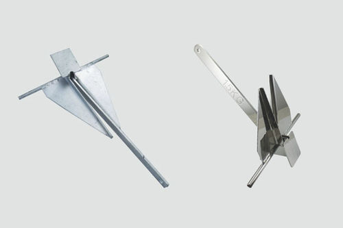 Danforth anchor - MM0104-0002 - Qingdao K-Wing Industry Co., Ltd - for boat / stainless steel