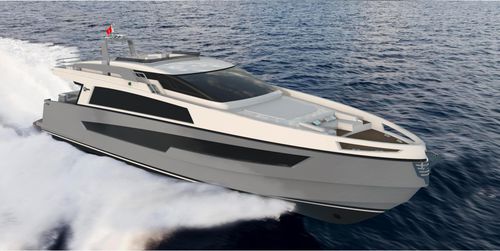 Cruising motor yacht - 77~105 - Dyna Craft Ltd. - hard-top