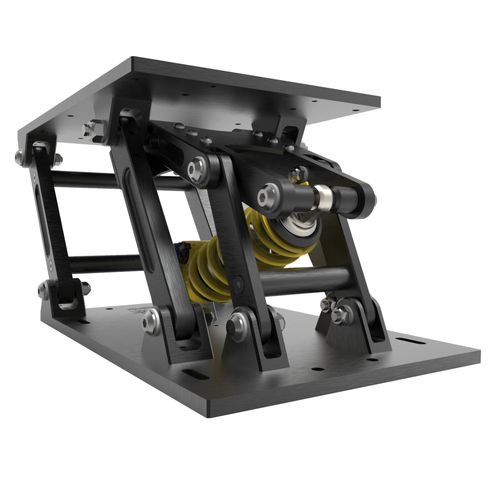 Boat seat pedestal - PLS - ERPRO PC - adjustable / with suspension / aluminum