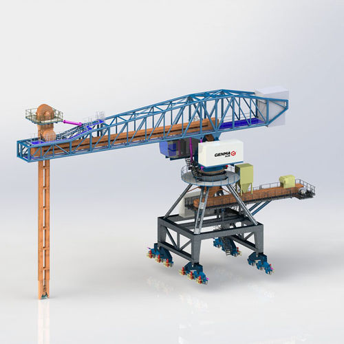 Continuous ship unloader - GSU series - GENMA SOLUTION - mechanical ...