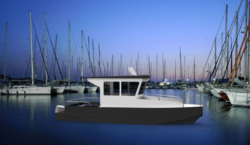 Inboard day fishing boat - ARTE BOAT YARD - HDPE