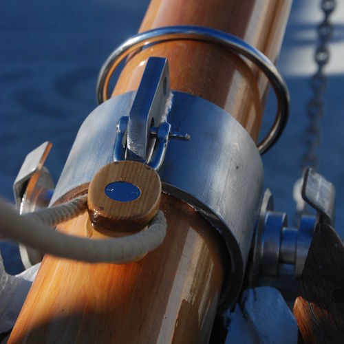 Sailboat bowsprit - Bout-dehors - WoodSpars - for downwind sails