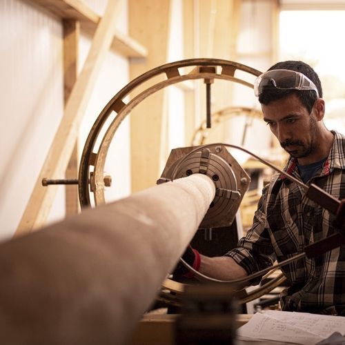 Latin rig yard - WoodSpars