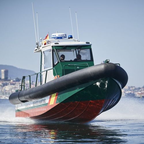 Patrol boat - RAL 1100 - AISTER ALUMINIUM SHIPYARD - outboard / aluminum