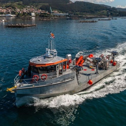 Aquaculture boat - Seafarmer - AISTER ALUMINIUM SHIPYARD