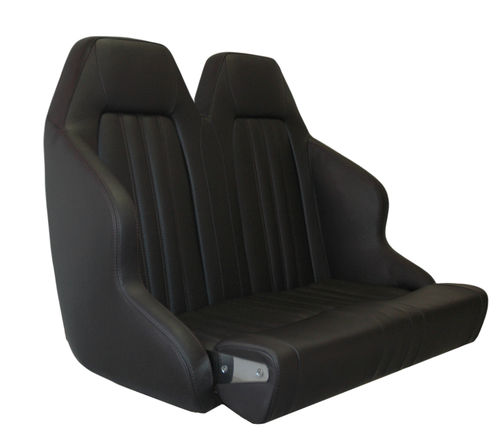 Helm seat - Mizar Doppio - Ros Industrie srl - for boat / high-back / 2-person