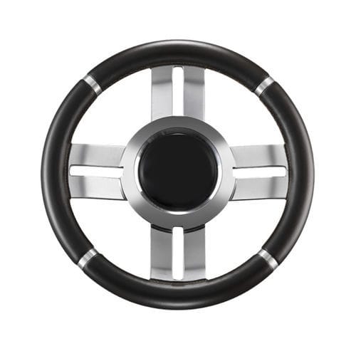 Stainless steel power boat steering wheel - Ros Industrie srl