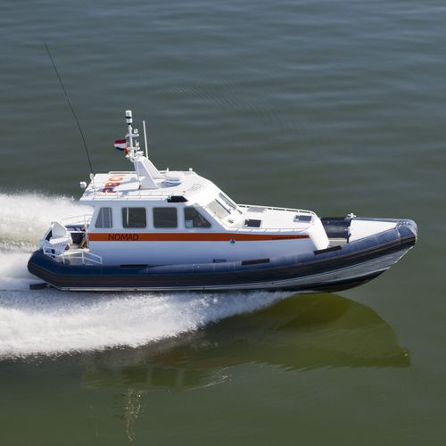 Professional rescue boat - FRC 1204 | VALENTIJN 2000 - HABBEKE SHIPYARD - inboard waterjet / aluminum / American Bureau of Shipping