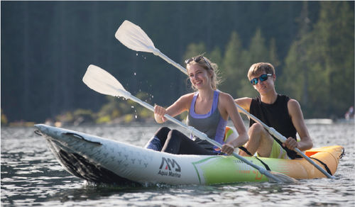 Sit-on-top kayak - BETTA HM K0 - aquamarina - inflatable / recreational / adult