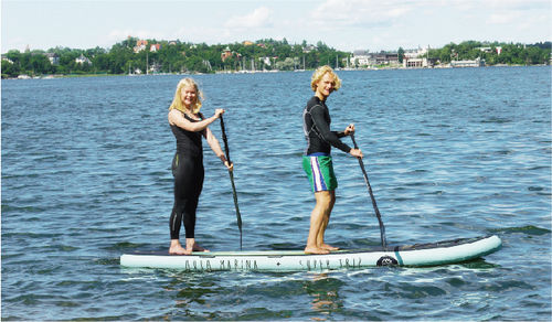 Inflatable SUP - Super Trip  - aquamarina - all-around