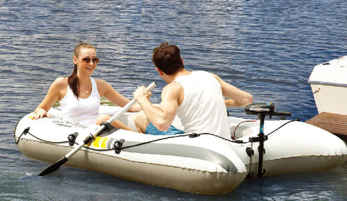 Outboard inflatable boat - Motion  - aquamarina - electric / sport