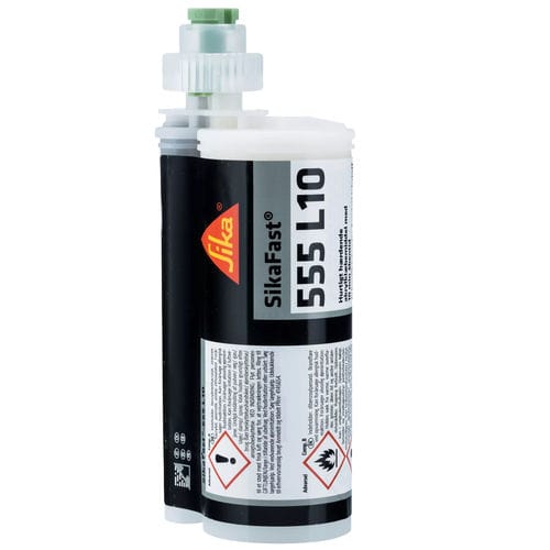 Acrylic adhesive - SikaFast®-555 L10 - Sika Nederland B.V. - 2-component / multi-use