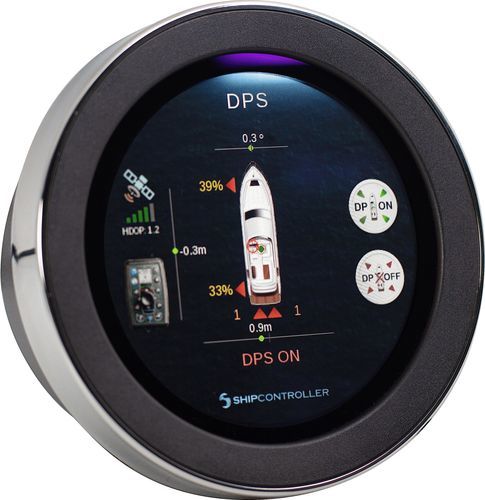 DPS display - ShipView R3 - Shipcontroller - for boat / for yacht / monitoring
