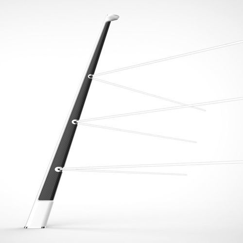 Boat stanchion - Jackstaff - X-Quip