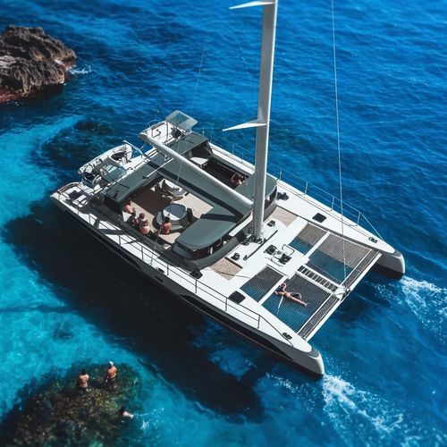 Day charter sailboat - SB650 - SEABUS - CATAMARANI MULTIRUOLO - catamaran / fiberglass / twin steering wheels