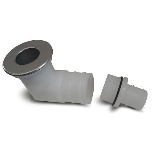 Plastic boat through-hull fitting - 76547 - Tietoset Marine Ltd.