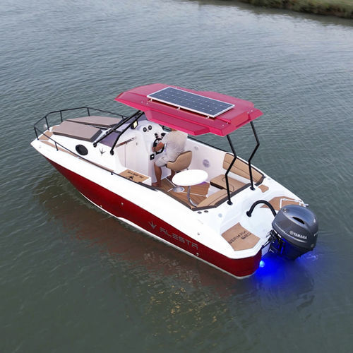 Outboard walkaround - 620 WA  - Alesta Marine - open / dual-console / 6-person max.