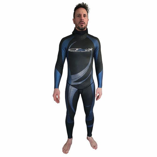 Freediving wetsuit - Vortex  - EPSEALON - with hood / long-sleeve / two-piece