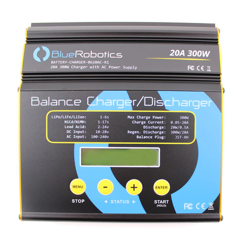 Battery charger - Lithium charger - BlueRobotics - marine