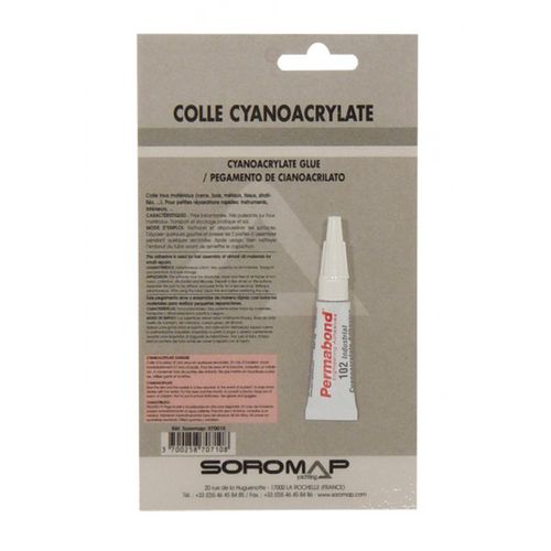 Epoxy adhesive CYANOACRYLATE GROUPE SOROMAP