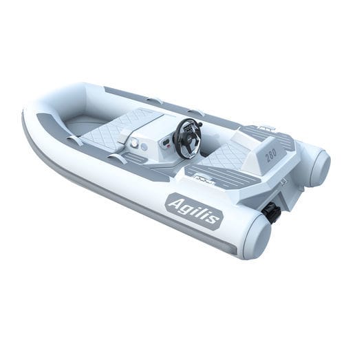 Hydrojet inflatable boat 280 Agilis Jettenders RHIB / center