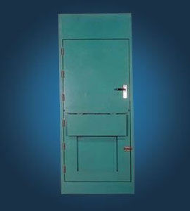 Ship door - MML Marine Ltd - double / aluminum