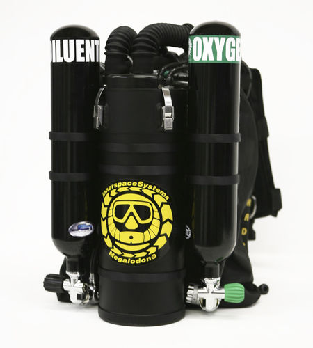 Closed circuit diving rebreather - THE MEGALODON CCR - InnerSpace Systems Corp. (ISC)